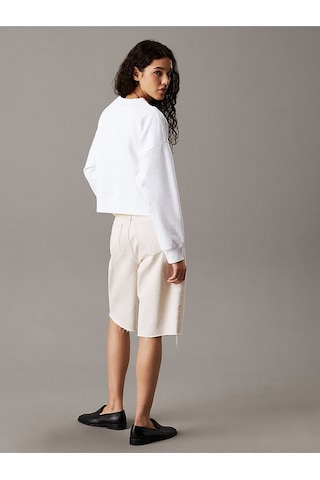 Calvin Klein Kadın Sweatshirt-lv047b234g Beyaz