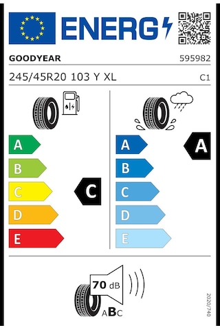 Goodyear 245/45 R20 103Y Xl Eagle F1 Asymmetric 6 Fp Oto Yaz Lastiği 2026