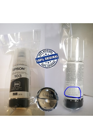 Epson 103 Gerçek Mürekkep Takım L3110/L3111/L3150/L3151/