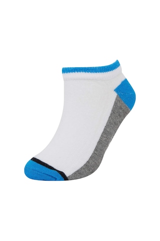 DeFacto Erkek Çocuk Desenli 5'li Patik Çorap T7302A6NSWT16