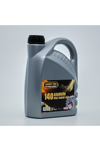 Powerten 140 NUMARA ASANSÖR DİŞLİ BAKIM YAĞI 3 LİTRE Powerten 140 NUMARA ASANSÖR DİŞLİ BAKIM YAĞI 3 LİTRE