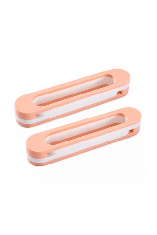 Microcase Yapışkanlı Ayakkabı Sandalet Terlik Askılığı Havlu Rafı 2 Adet Al5721 Pembe