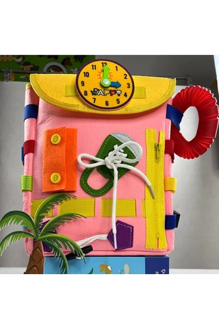 Patlayıcı Monterey Çocuk Çantası Çocuk Sırt Çantası Yeni Çocuk Çantası Yeni Hissettim Bej