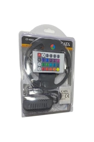 Ct-4557 Rgb Şerit Led Seti 5 Mt Rgb Led 3 Renk Trafo Rgb Kumanda,gunışığı