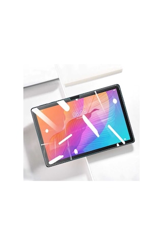 Huawei Matepad T10s Uyumlu Zore Tablet Temperli Cam Ekran Koruyucu-renksiz