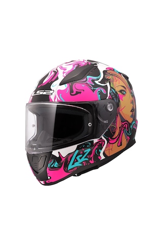 Ls2 Rapid 2 Cyberg Kapalı Kask Mor