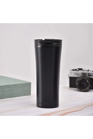 Luckystar Sıcak Tutma Kahve Araba Bardağı - Siyah