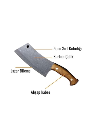 Prohummer Ph209 El Yapımı Ahşap Saplı Satır 30cm