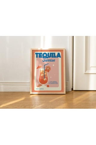 Tequila Sunrise, Retro Bar Sanatı, Özel Kokteyl Tarifi