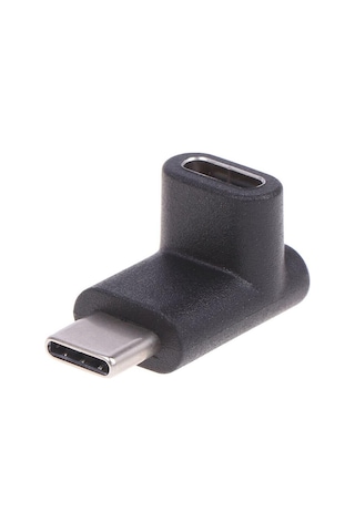 Lunatic 6044 Type C Dişi Erkek 90 Derece Dirsek 2in1 Çevirici Dönüştürücü Adaptör