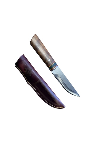 Efe Arms Puukko Av Kamp Bıçağı - Yerli Üretim 6 Kahverengi