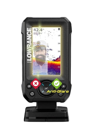 Lowrance Eagle 4in Fishfinder - Ipg Anti-glare Yansıma Önleyici Mat Ekran Koruyucu