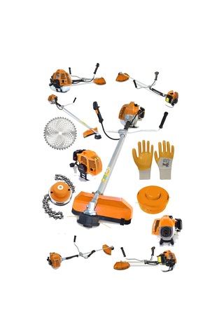 Steiner T-9100 Benzinli Motorlu Tırpanı Makinesi + Canavar Başlık