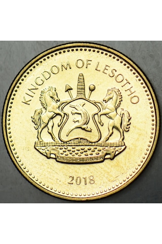 Lesotho 50 Lisente 2018 Çil.