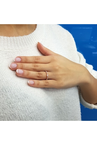 Lova 0,12 Karat Pırlanta Tria Yüzük - 1010277