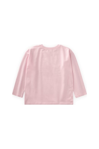 Cigit Mevsimlik Basic T-shırt 2-10 Yaş Pudra Pembe Pudra