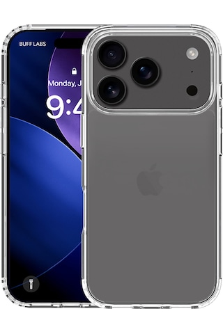 Buff Apple Uyumlu iPhone 17 Pro Air Hybrid Şeffaf Kılıf
