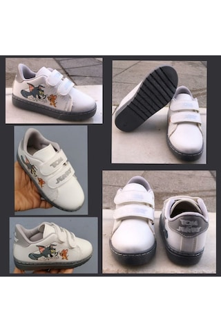 MODAVALS ÇİZGİ FİLM KARAKTERLİ UNISEX TOM & JERRY ÇOCUK SPOR AYAKKABI