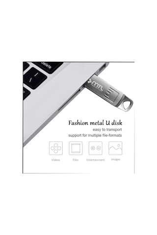 8 Gb Metal Dayanıklı Gövde Usb 2.0 Usb Flash Bellek Taşınabilir