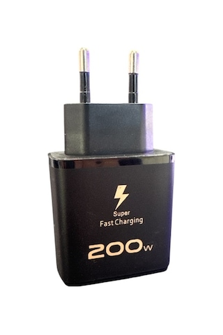 Yk Design Yk-sr62 200w Usb+pd Şarj Başlığı Ve Typec-typec Kablo