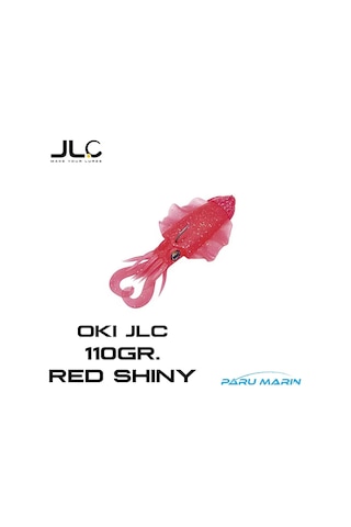 Jigging A La Carta OKI JLC 110 GR. Red Shiny 15cm. Silikon Yem