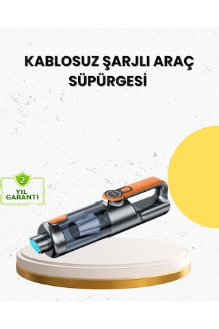 Mey İthalat Mini El Süpürgesi Çok Başlıklı Kablosuz Vakum Güçlü Emiş Numaratör Hediyeli Diğer