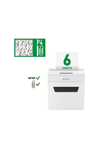 Leitz IQ Protect Premium 6X P4 Evrak İmha Makinesi