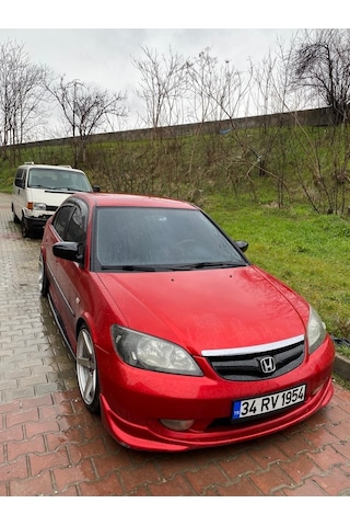 Honda Civic 2002 2005 Vtec 2 Yarasa Ayna Kapak Parlak Siyah
