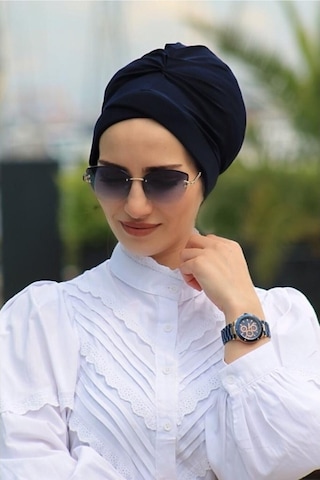 Çapraz Bone Tesettür Bone 10 Renk