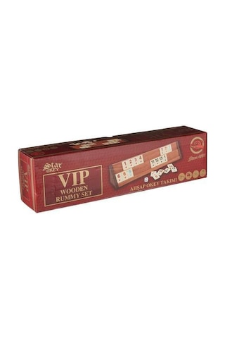 Star Vip Ahşap Okey Takımı Malzeme Kahvehane Oyunları