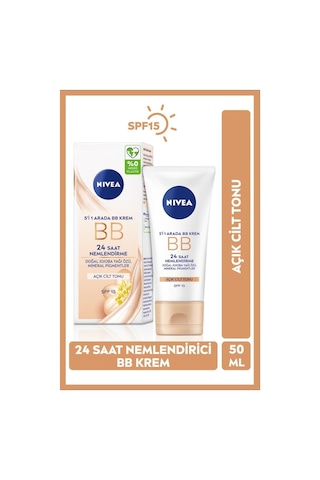 Nivea Nemlendirici BB Krem Açık Ton 50 ML
