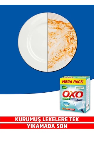Oxo 600 Adet Bulaşık Makinesi Tableti Mega Paket Deterjan Hepsi B