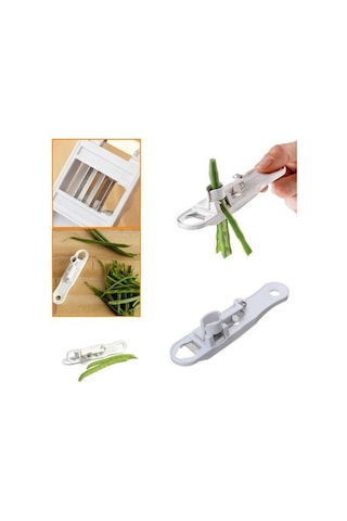 4'lü Fransız Yeşil Fasulye Bıçağı Seti Çok Amaçlı Sebze Doğrayıcı Diğer