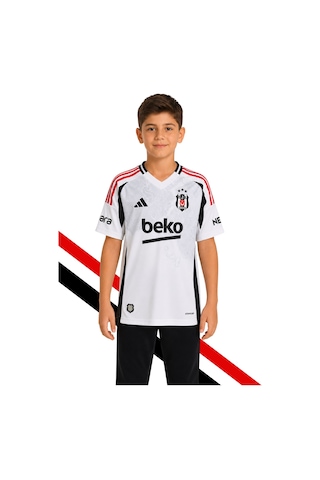 Beşiktaş Adidas Bjk Beyaz Çocuk Forma Bjk 3 Jsy Y Uv Kutu Hediyeli Beyaz Uv