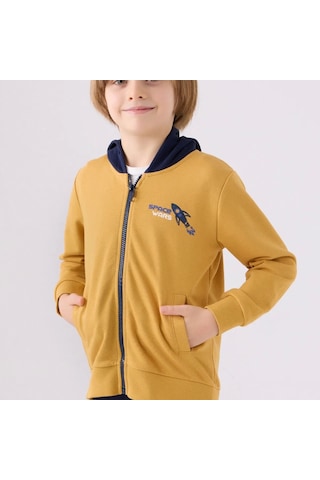 U.S. Polo Assn. U.s. Polo Pijama Takımı Rp3444-2 Hardal Hardal