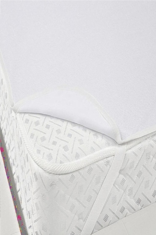 Bebesi Sıvı Geçirmez Bebe Alezi 70x110 Cm Micro Kumaş Beyaz