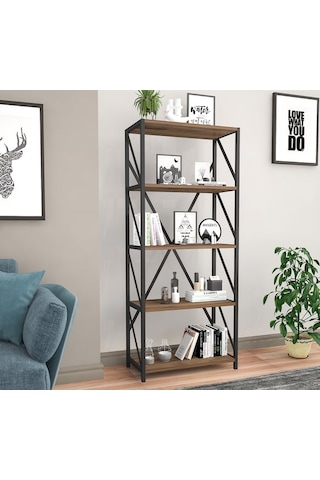 Wınd Kitaplık Ceviz