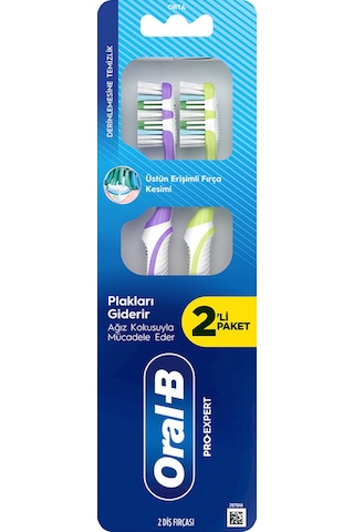 Oral-b Pro Expert Derinlemesine Temizlik Diş Fırçası 2'li Paket