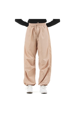 Sevitli Parasut Kumaş Pantolon-bej-1607-bej Bej