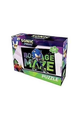 Laço Kids Sonic 100 Parça Kutu Puzzle So7875 1