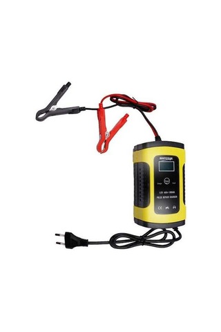 Dancemonkey 12v Akıllı Motosiklet Akü Şarj Cihazı, Dijital Ekranlı