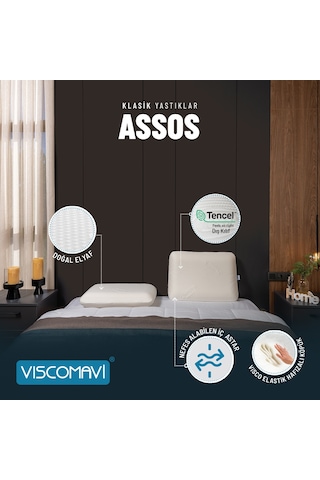 Viscomavi Assos Klasik Visco Yastık
