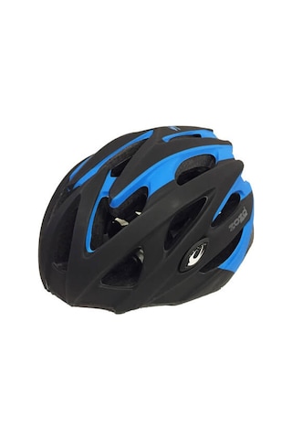 Raptor Kask Mv29 Arka Led Lambalı Fileli Siyah/mavi M Beden Çok Renkli