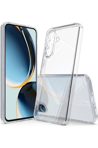 Samsung Galaxy S26 5G Uyumlu Silikon Kılıf - Pastel Renk Tonu Kamera Korumalı Kapak - Şeffaf