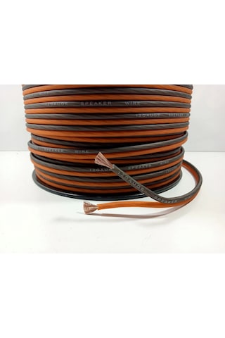 Ysnsounds 12ga Bass Ve Hoparlör Kablosu Amfi Bass Kablosu 12ga 5 Metre