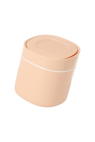 Suntek Magideal Magideal Mini Masaüstü Çöp Kutusu Sepeti Kovası Ev Pembe