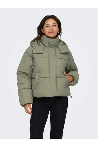 Only Onlhope Short Puffer Kadın Şişme Mont 15322013 Yeşil