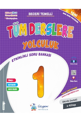 1.sınıf - Üçgen Süper Üçlü Tüm Dersler + Oku Anla + Problemler+hediye Oku Anla Boya