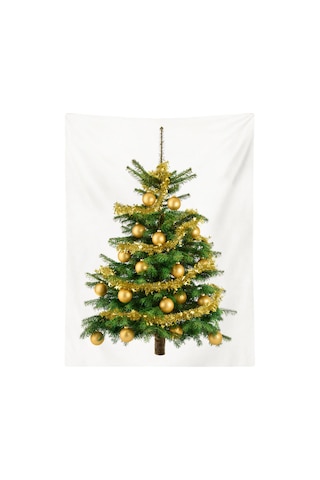 Homyl Yılbaşı Goblen Ağacı Duvar Asılı Yatak Odası Ev Yurt Için