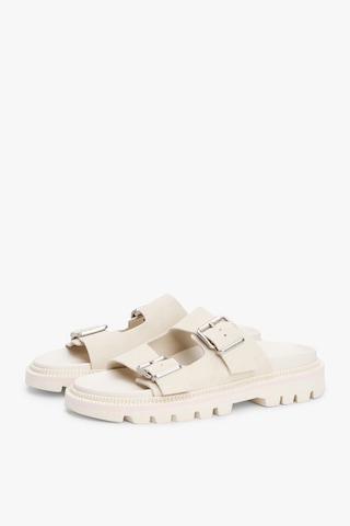 Kadın Double Strap Sandal Suede Terlik En0en02797acg Bej